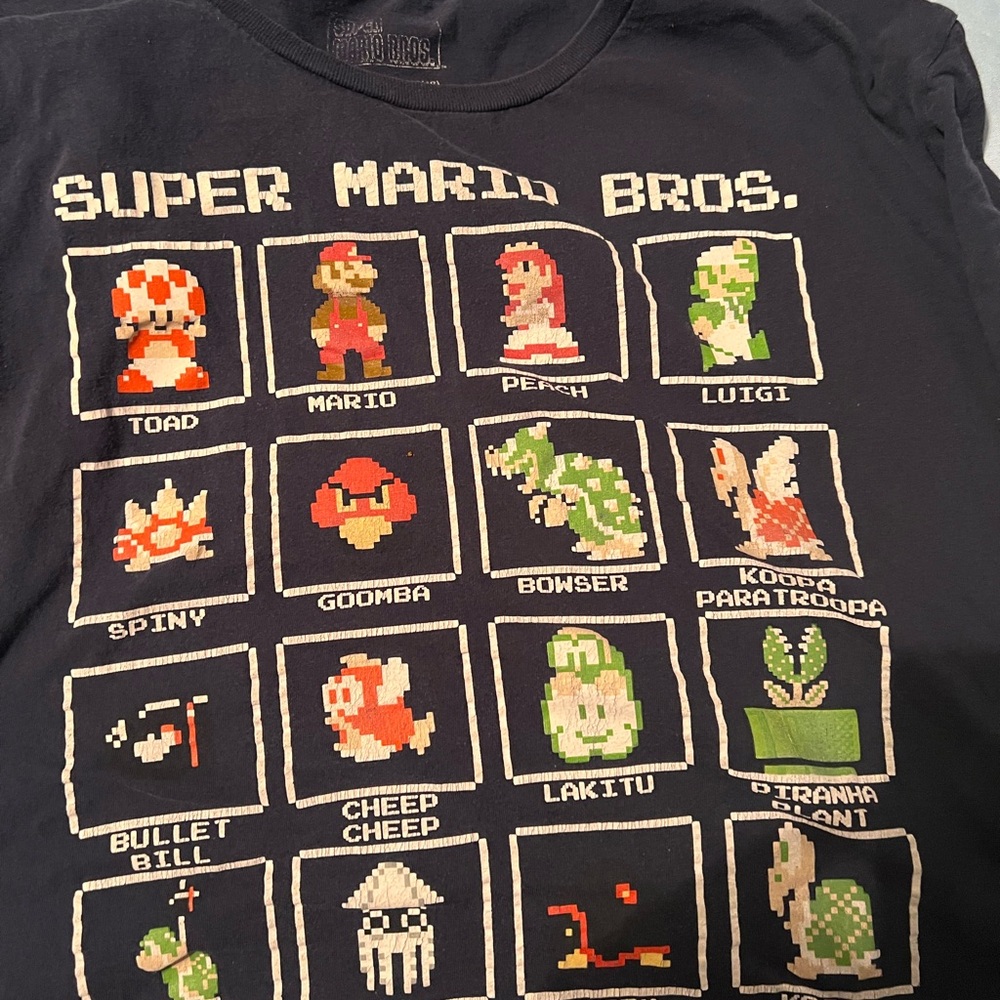 Mario t shirt